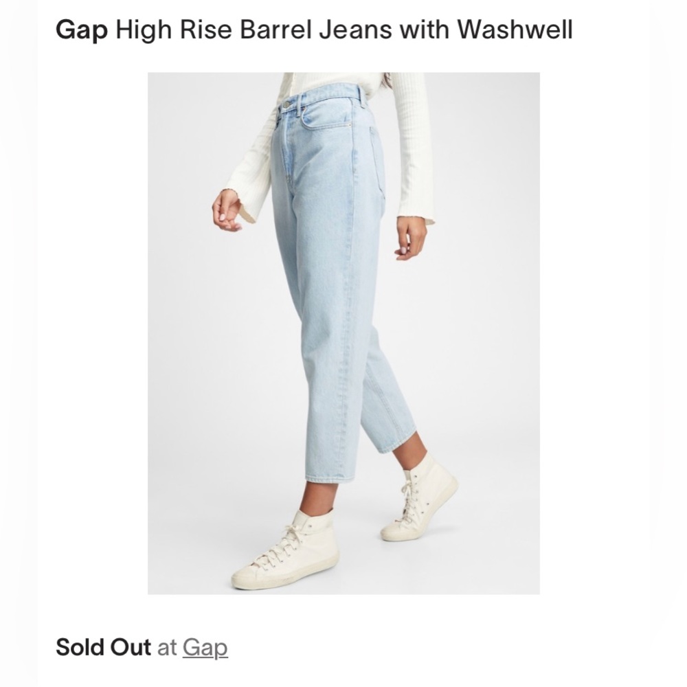 GAP Barrel Jean Size 10T